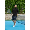 image:imageCOOFANDY Mens Quarter Zip Pullover Long Sleeve Athletic Running Shirts Quick Dry Lightweight Tennis GolfBlack