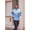 image:imageCOOFANDY Mens Quarter Zip Pullover Long Sleeve Athletic Running Shirts Quick Dry Lightweight Tennis GolfLight Blue