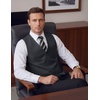 image:imageCOOFANDY Mens Suit Vest Business Casual Dress Vest Wedding Prom WaistcoatGray
