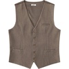 image:imageCOOFANDY Mens Suit Vest Business Casual Dress Vest Wedding Prom WaistcoatKhaki