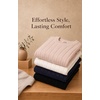 image:imageCOOFANDY Mens Sweater Crewneck Ribbed Knit Soft Warm Pullover SweaterDark Green