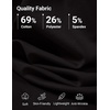image:imageCOOFANDY Mens TShirt Quarter Button Pullover Casual Long Sleeve SweatshirtBlack