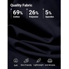 image:imageCOOFANDY Mens TShirt Quarter Button Pullover Casual Long Sleeve SweatshirtNavy Blue