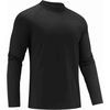 image:imageCOOFANDY Mens Thermal Long Sleeve Shirt Mock Turtleneck Fleece Base LayerBlack