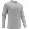 image:imageCOOFANDY Mens Thermal Long Sleeve Shirt Mock Turtleneck Fleece Base LayerLight Gray