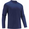 image:imageCOOFANDY Mens Thermal Long Sleeve Shirt Mock Turtleneck Fleece Base LayerNavy Blue