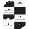 image:imageCOOFANDY Mens Tracksuit 2 Piece Jogging Sweatsuit Casual Cargo Pants OutfitBlack