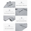 image:imageCOOFANDY Mens Tracksuit 2 Piece Jogging Sweatsuit Casual Cargo Pants OutfitLight Grey