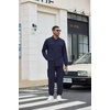 image:imageCOOFANDY Mens Tracksuit 2 Piece Jogging Sweatsuit Casual Cargo Pants OutfitNavy Blue