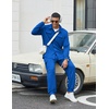 image:imageCOOFANDY Mens Tracksuit 2 Piece Jogging Sweatsuit Casual Cargo Pants OutfitRoyal Blue