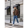 image:imageCOOFANDY Mens Turtleneck Sweater Casual Knitted Pullover SweaterArmy Green