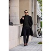 image:imageCOOFANDY Mens Turtleneck Sweater Casual Knitted Pullover SweaterBlack