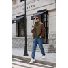 image:imageCOOFANDY Mens Turtleneck Sweater Casual Knitted Pullover SweaterBright Green