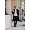image:imageCOOFANDY Mens Turtleneck Sweater Casual Knitted Pullover SweaterWhite