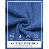 image:imageCOOFANDY Mens Turtleneck Sweaters Slim Fit Casual Dress Knitted Turtle NeckBlue