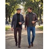 image:imageCOOFANDY Mens Turtleneck Sweaters Slim Fit Casual Dress Knitted Turtle NeckDark Grey