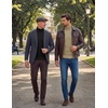 image:imageCOOFANDY Mens Turtleneck Sweaters Slim Fit Casual Dress Knitted Turtle NeckDark Khaki