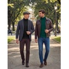 image:imageCOOFANDY Mens Turtleneck Sweaters Slim Fit Casual Dress Knitted Turtle NeckGreen