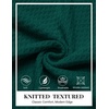image:imageCOOFANDY Mens Turtleneck Sweaters Slim Fit Casual Dress Knitted Turtle NeckGreen