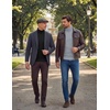 image:imageCOOFANDY Mens Turtleneck Sweaters Slim Fit Casual Dress Knitted Turtle NeckLight Grey