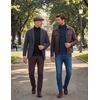 image:imageCOOFANDY Mens Turtleneck Sweaters Slim Fit Casual Dress Knitted Turtle NeckNavy Blue