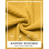 image:imageCOOFANDY Mens Turtleneck Sweaters Slim Fit Casual Dress Knitted Turtle NeckYellow