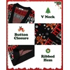 image:imageCOOFANDY Mens Ugly Christmas Sweater Knitted Christmas Cardigan SweaterChristmas Giftgingerbread