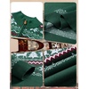image:imageCOOFANDY Mens Ugly Christmas Sweater Quarter Zip Holiday Xmas Knit PulloverCchristmas Tree Deer Forest Green