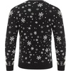 image:imageCOOFANDY Ugly Christmas and Halloween Sweater Mens Crewneck PulloverBlack  Cute Reindeer
