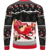 image:imageCOOFANDY Ugly Christmas and Halloween Sweater Mens Crewneck PulloverWhite  Santa Beer  Sleigh