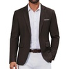 image:imageCOOFANDY Mens Casual Blazer Lightweight Sport Coat One Button Suit JacketAbrown