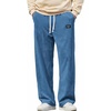 image:imageCOOFANDY Mens Casual Corduroy Pants Baggy Sweatpants Loose Fit Wide LegBlue