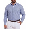 White Blue Navy Plaid