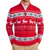 B-snowflake Deer (Red)