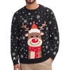 Black - Cute Reindeer