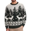 Dark Green– Tree & Reindeer