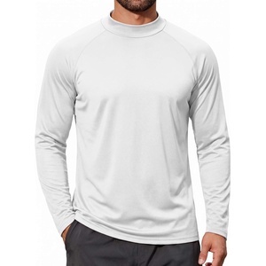 image:imageCOOFANDY Mens Thermal Long Sleeve Shirt Mock Turtleneck Fleece Base Layer02 Bleached