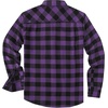 image:imageCOOFANDY Mens Flannel Shirts Long Sleeve Plaid Casual Button Down ShirtBuffalo Black Purple