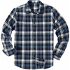 image:imageCOOFANDY Mens Flannel Shirts Long Sleeve Plaid Casual Button Down ShirtPlaid  Blue White