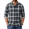 Plaid - White Green