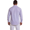 image:imageCOOFANDY Big and Tall Mens Dress Shirts Long Sleeve Plaid Button Down Shirt Bussiness Casual ShirtsLight Blue Lavender White Plaid