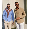 image:imageCOOFANDY Mens Casual Button Down Denim Shirts Long Sleeve Untucked Stretch Dress ShirtLight Blue