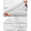 image:imageCOOFANDY Mens Knit Button Down Shirts Casual Short Sleeve Polo Shirt Summer Beach Shirts with Pocket