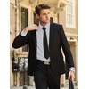image:imageCOOFANDY Mens Long Sleeve Button Down Shirts Casual Untucked Shirts for Men Dress Shirts Beach Wedding ShirtsBlue Dotwhite