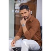 image:imageCOOFANDY Mens Long Sleeve Wrinkle Free Shirts Casual Button Down Shirts Untucked Dress ShirtBrown