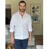image:imageCOOFANDY Mens Long Sleeve Wrinkle Free Shirts Casual Button Down Shirts Untucked Dress ShirtWhite