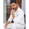 image:imageCOOFANDY Mens Long Sleeve Wrinkle Free Shirts Casual Button Down Shirts Untucked Dress ShirtWhite