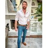 image:imageCOOFANDY Mens Long Sleeve Wrinkle Free Shirts Casual Button Down Shirts Untucked Dress ShirtWhite