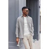 image:imageCOOFANDY Mens Oxford Shirt Long Sleeve Casual Button Down Shirts Soild Dress Shirts with PocketGrey