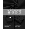 image:imageCOOFANDY Mens Oxford Shirt Long Sleeve Dress Shirt Casual Button Down ShirtBlack